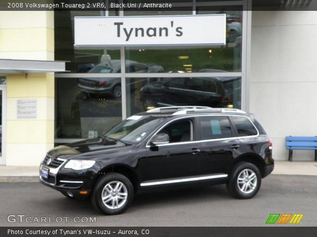 2008 Volkswagen Touareg 2 VR6 in Black Uni