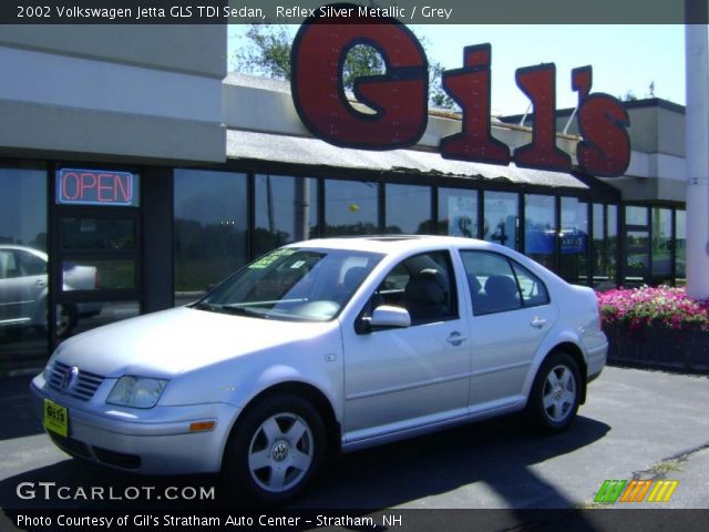 2002 Volkswagen Jetta GLS TDI Sedan in Reflex Silver Metallic