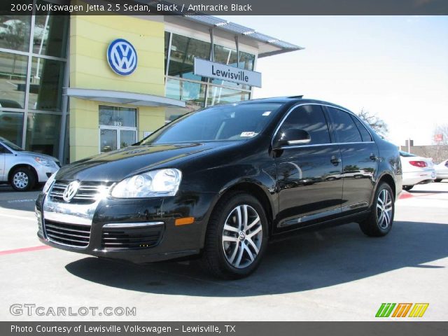 2006 Volkswagen Jetta 2.5 Sedan in Black