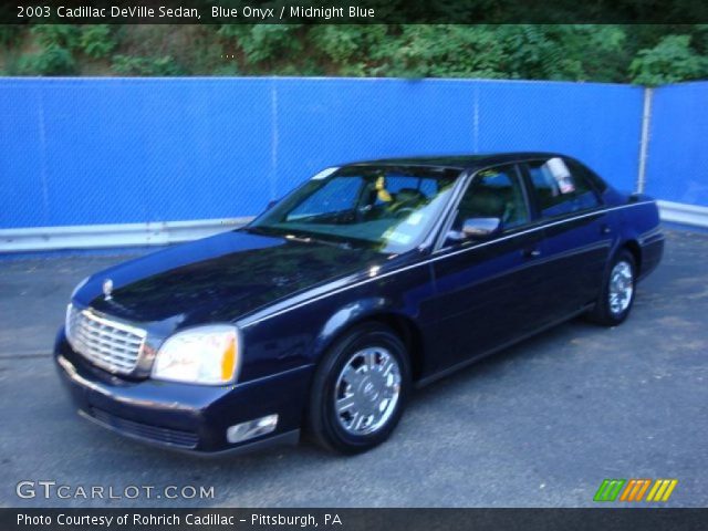 2003 Cadillac DeVille Sedan in Blue Onyx