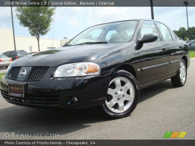 2006 Nissan Sentra 1.8 S Special Edition in Blackout