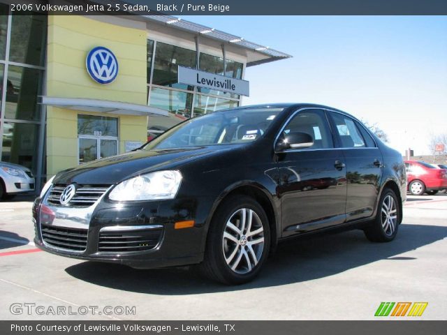 2006 Volkswagen Jetta 2.5 Sedan in Black