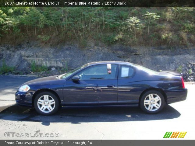 2007 Chevrolet Monte Carlo LT in Imperial Blue Metallic