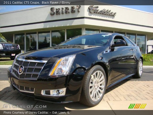 2011 Cadillac CTS Coupe in Black Raven