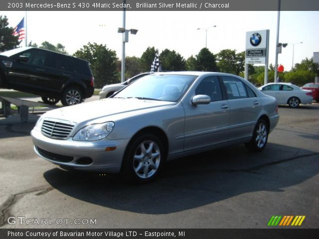 2003 Mercedes-Benz S 430 4Matic Sedan in Brilliant Silver Metallic
