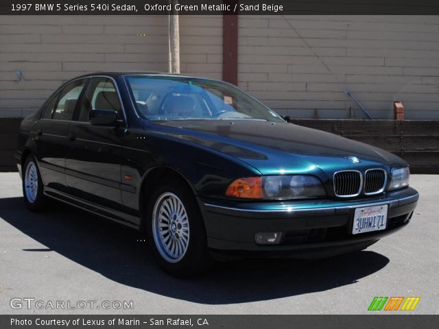 1997 BMW 5 Series 540i Sedan in Oxford Green Metallic