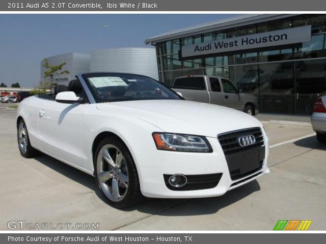 2011 Audi A5 2.0T Convertible in Ibis White