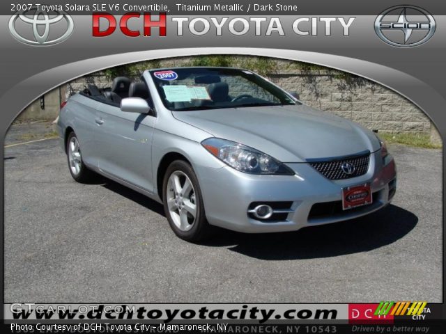 2007 Toyota Solara SLE V6 Convertible in Titanium Metallic