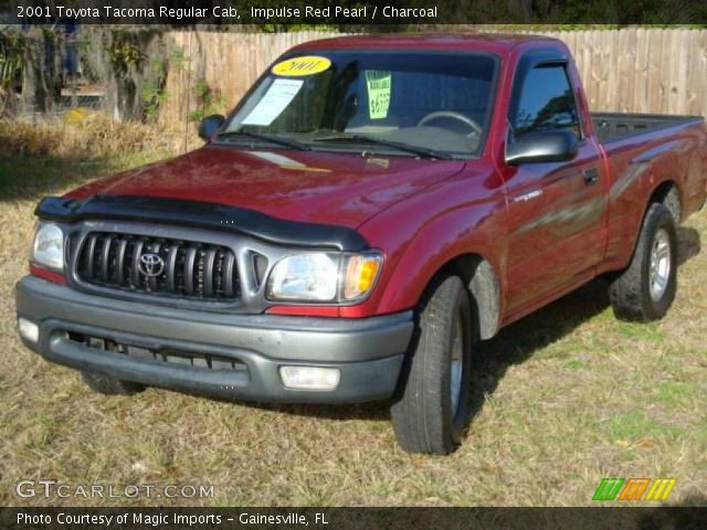 2001 Toyota Tacoma Regular Cab in Impulse Red Pearl