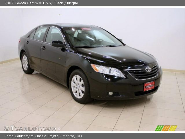 2007 Toyota Camry XLE V6 in Black