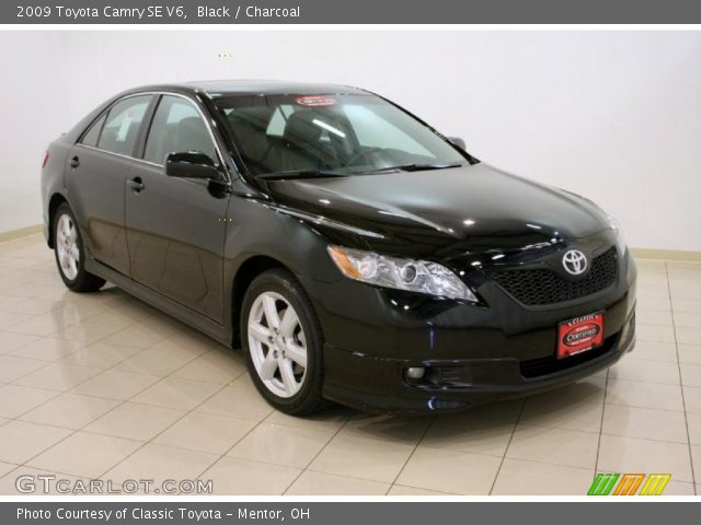 2009 Toyota Camry SE V6 in Black