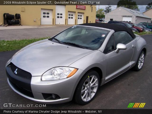 2009 Mitsubishi Eclipse Spyder GT in Quicksilver Pearl