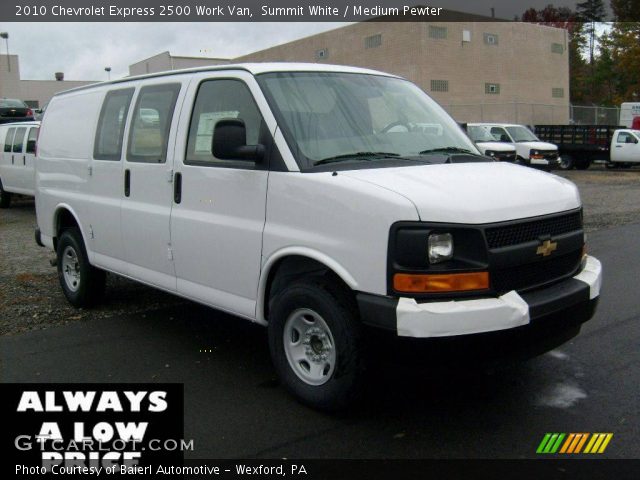 2010 Chevrolet Express 2500 Work Van in Summit White