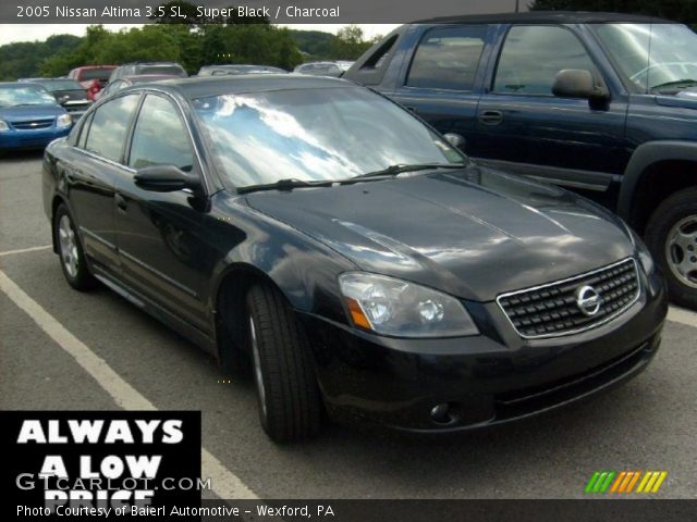 2005 Nissan Altima 3.5 SL in Super Black