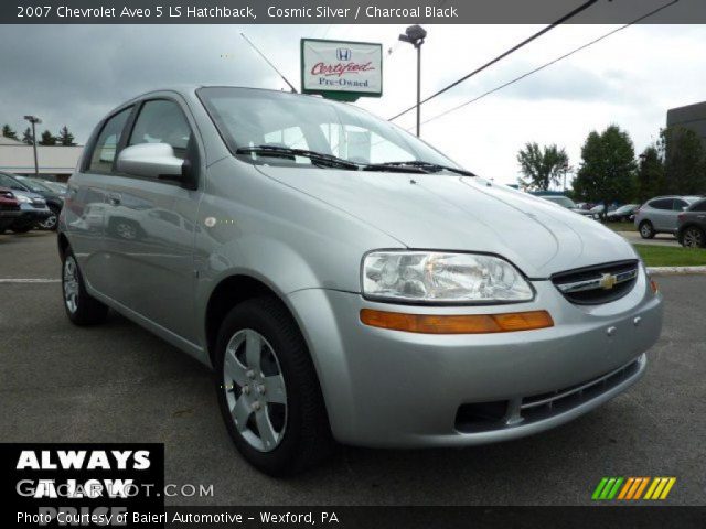 2007 Chevrolet Aveo 5 LS Hatchback in Cosmic Silver