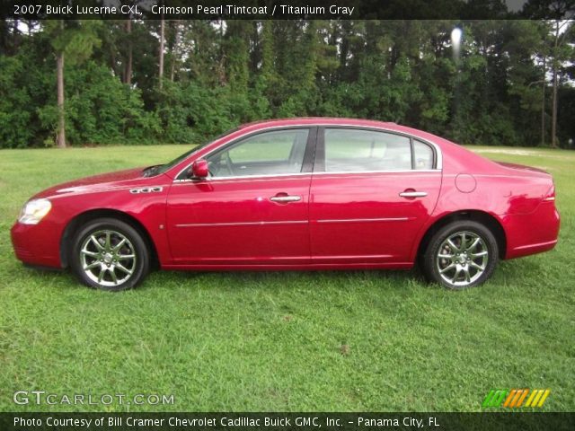 2007 Buick Lucerne CXL in Crimson Pearl Tintcoat