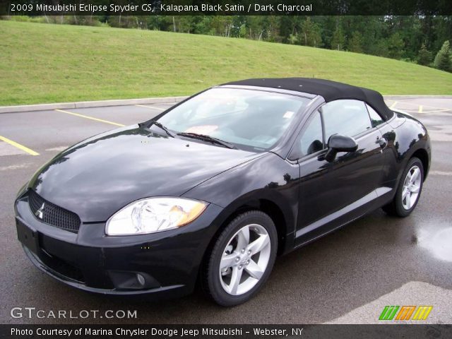 2009 Mitsubishi Eclipse Spyder GS in Kalapana Black Satin