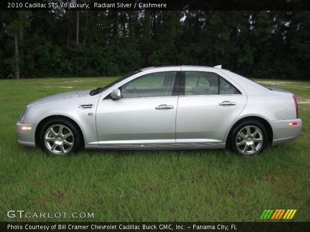 2010 Cadillac STS V6 Luxury in Radiant Silver