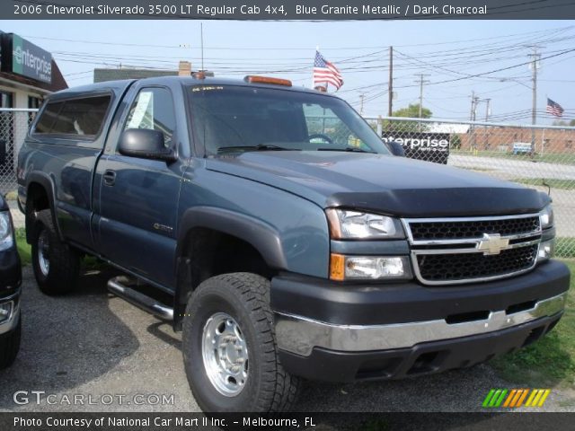 2006 Chevrolet Silverado 3500 LT Regular Cab 4x4 in Blue Granite Metallic