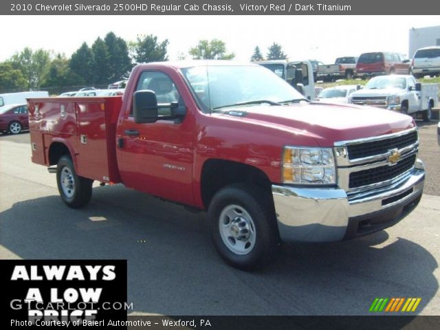 2010 Chevrolet Silverado 2500HD Regular Cab Chassis in Victory Red