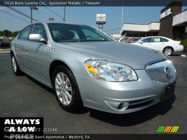 2010 Buick Lucerne CXL in Quicksilver Metallic