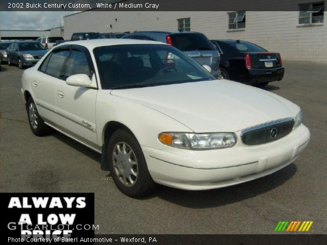 2002 Buick Century Custom in White