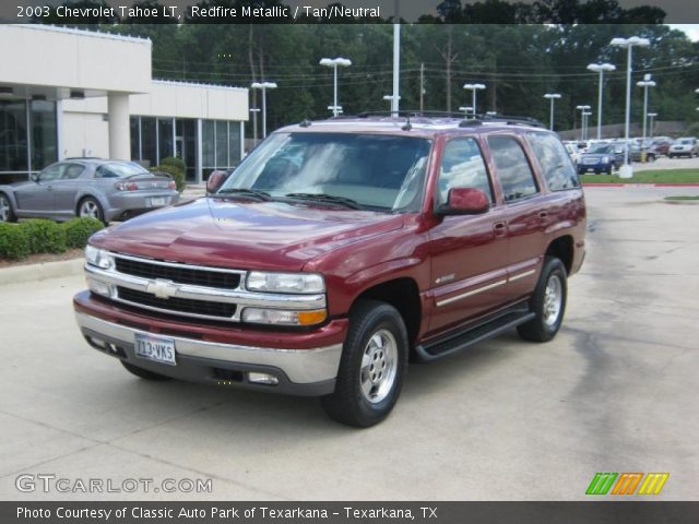 2003 Chevrolet Tahoe LT in Redfire Metallic