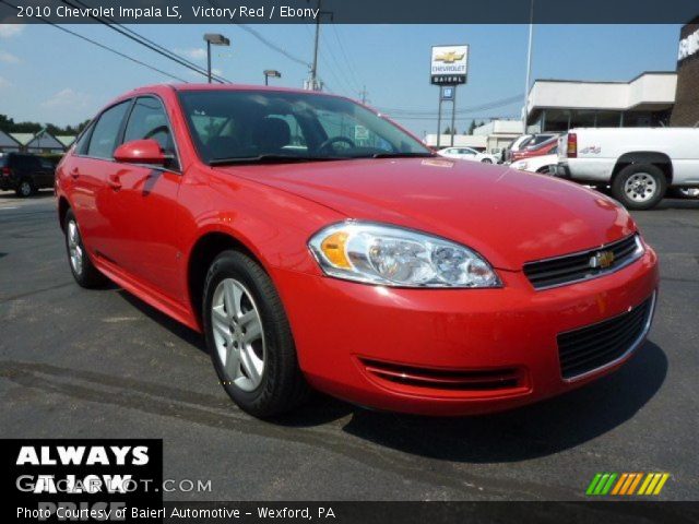 2010 Chevrolet Impala LS in Victory Red