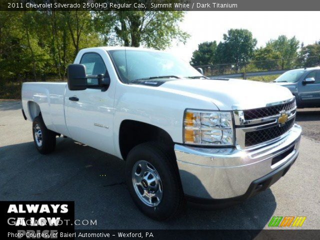 2011 Chevrolet Silverado 2500HD Regular Cab in Summit White