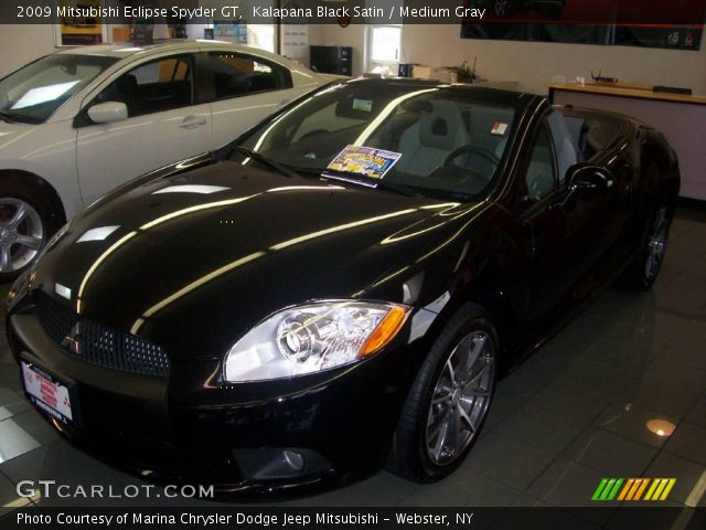 2009 Mitsubishi Eclipse Spyder GT in Kalapana Black Satin