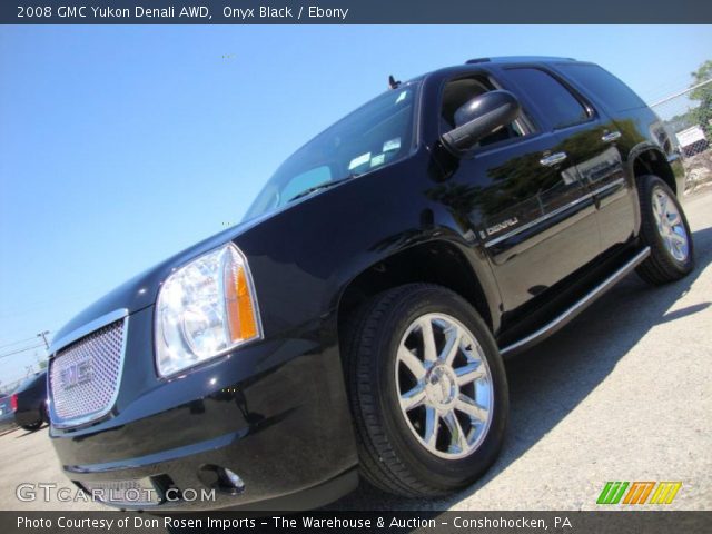 2008 GMC Yukon Denali AWD in Onyx Black