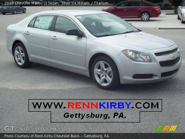 2010 Chevrolet Malibu LS Sedan in Silver Ice Metallic