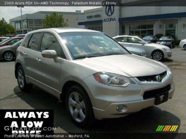 2009 Acura RDX SH-AWD Technology in Palladium Metallic