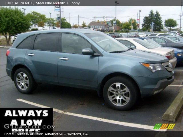 2007 Acura MDX  in Steel Blue Metallic