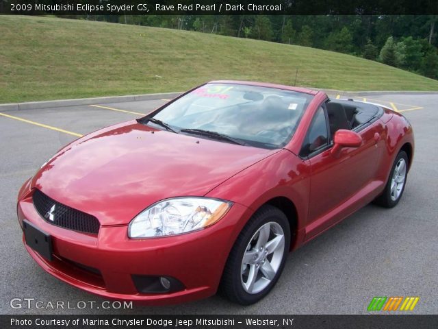 2009 Mitsubishi Eclipse Spyder GS in Rave Red Pearl