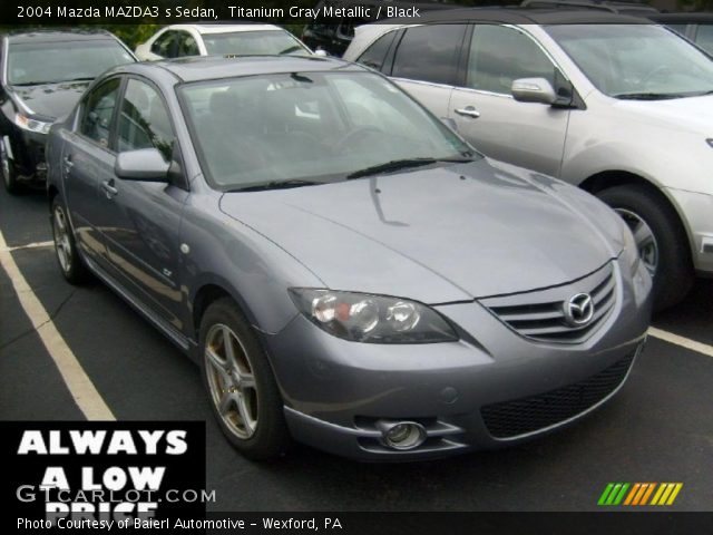 2004 Mazda MAZDA3 s Sedan in Titanium Gray Metallic