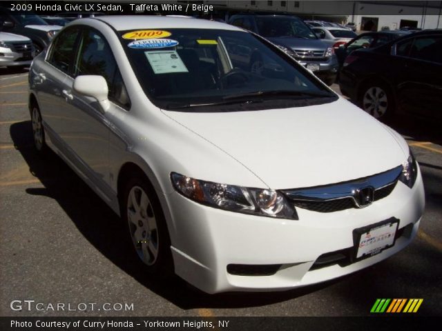 2009 Honda Civic LX Sedan in Taffeta White