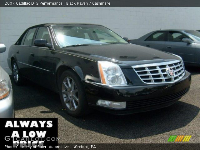 2007 Cadillac DTS Performance in Black Raven