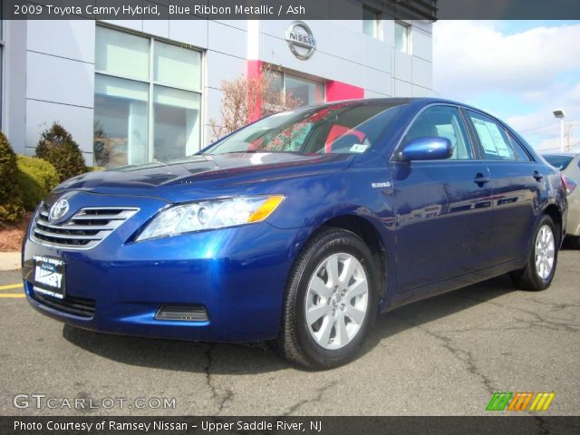 2009 Toyota Camry Hybrid in Blue Ribbon Metallic
