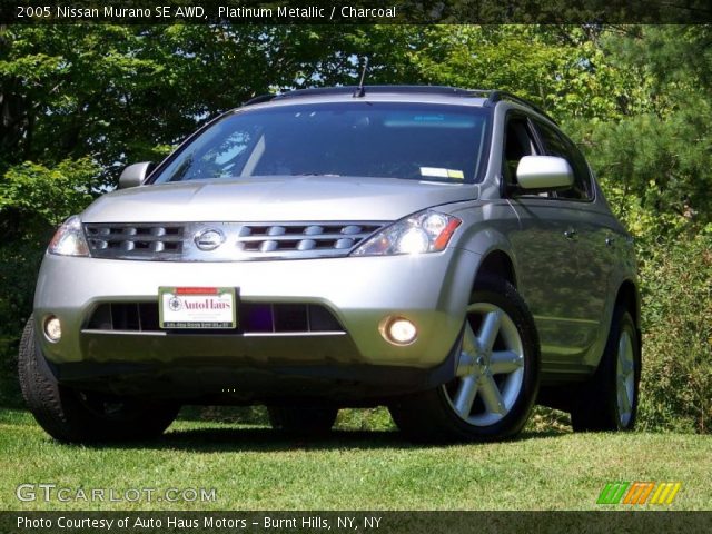 2005 Nissan Murano SE AWD in Platinum Metallic