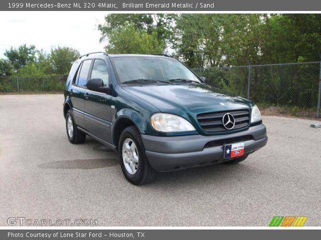 1999 Mercedes-Benz ML 320 4Matic in Brilliant Emerald Metallic