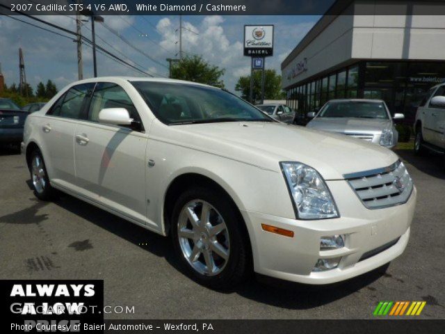 2007 Cadillac STS 4 V6 AWD in White Diamond