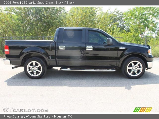 2008 Ford F150 Lariat SuperCrew in Black