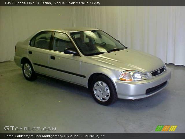 1997 Honda Civic LX Sedan in Vogue Silver Metallic