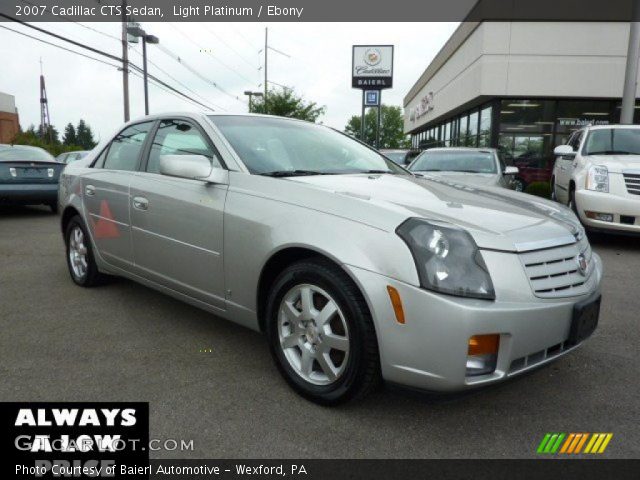 2007 Cadillac CTS Sedan in Light Platinum