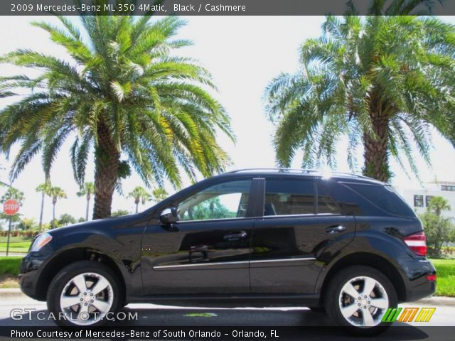 2009 Mercedes-Benz ML 350 4Matic in Black