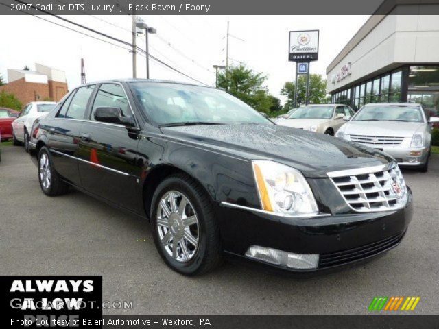 2007 Cadillac DTS Luxury II in Black Raven