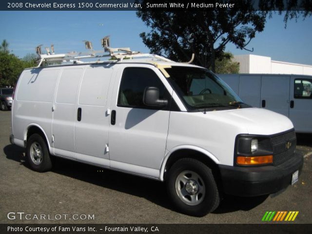 2008 Chevrolet Express 1500 Commercial Van in Summit White