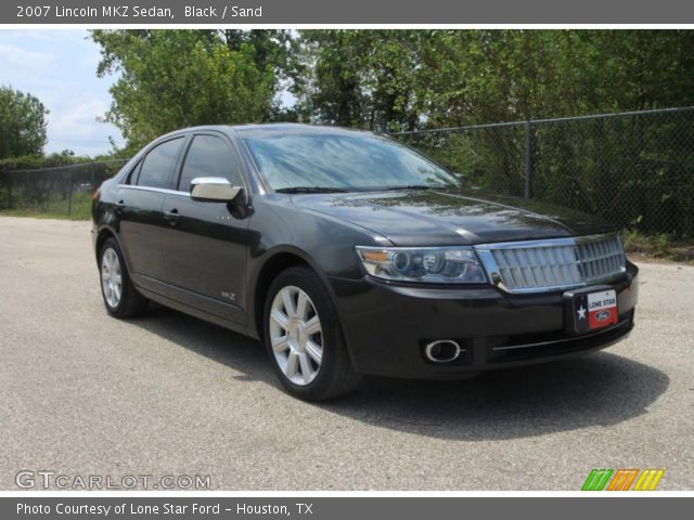 2007 Lincoln MKZ Sedan in Black