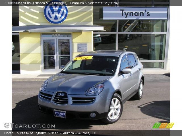 2006 Subaru B9 Tribeca 5 Passenger in Titanium Silver Metallic